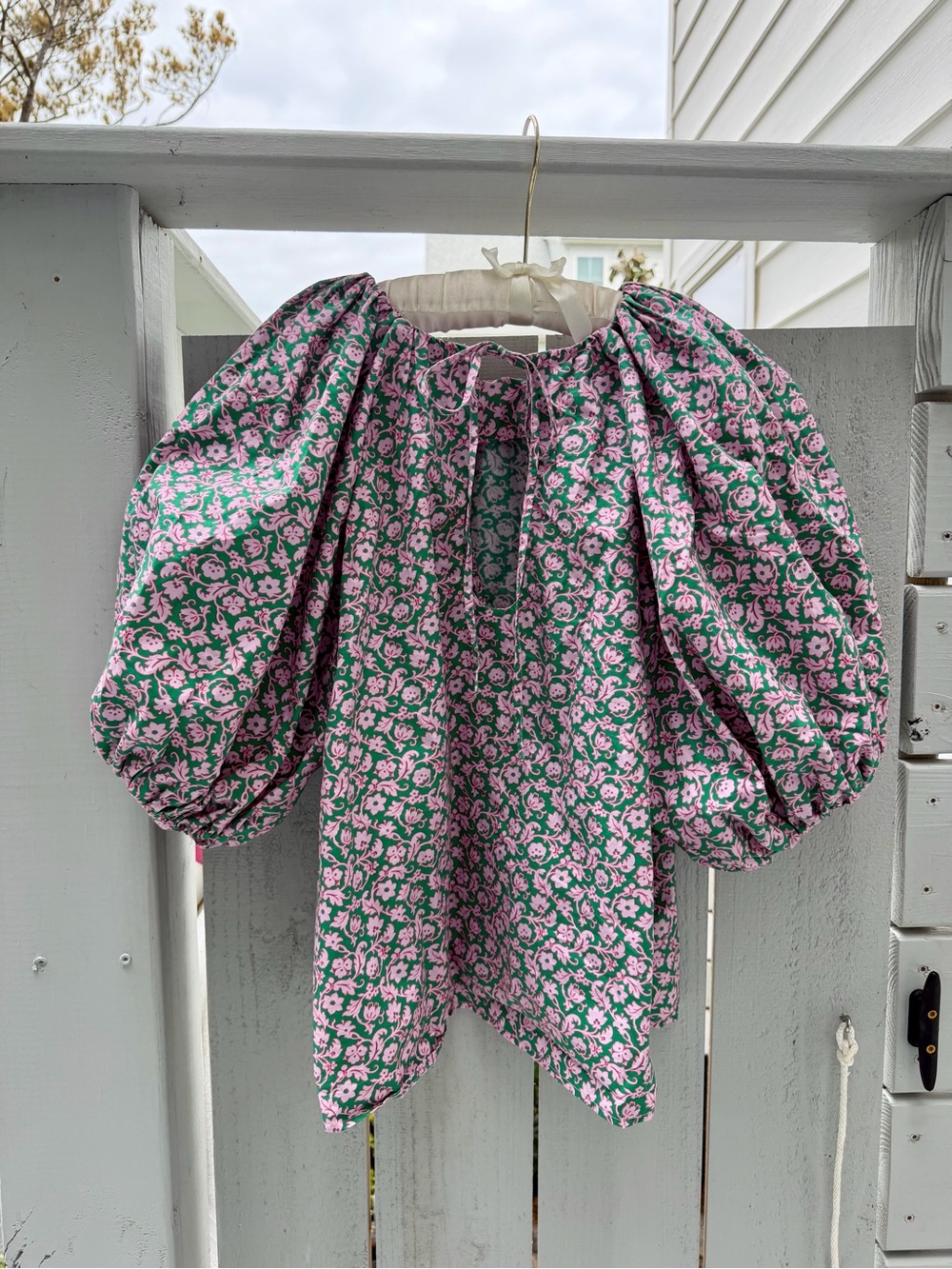 RHODE Puff-Sleeve Top - Picture 2 of 3